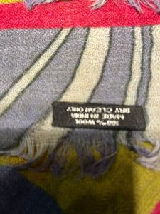 RADIANCE - DIGITAL WOOL WOVEN SCARF