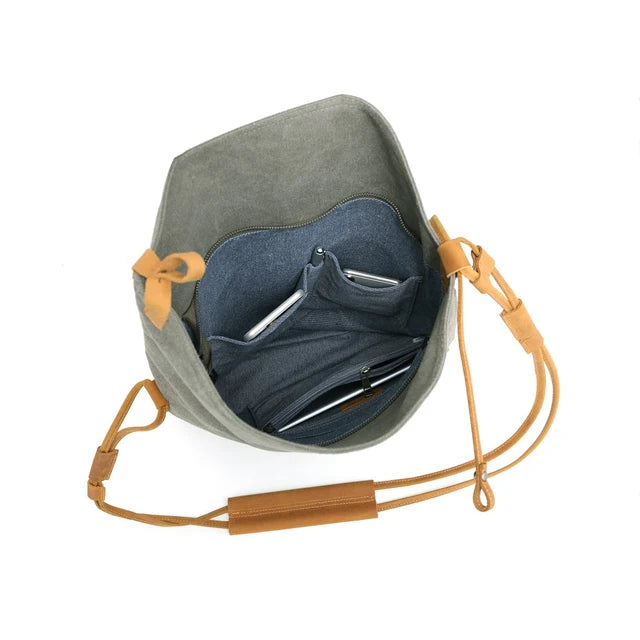 Peggy Canvas Shoulder Bag