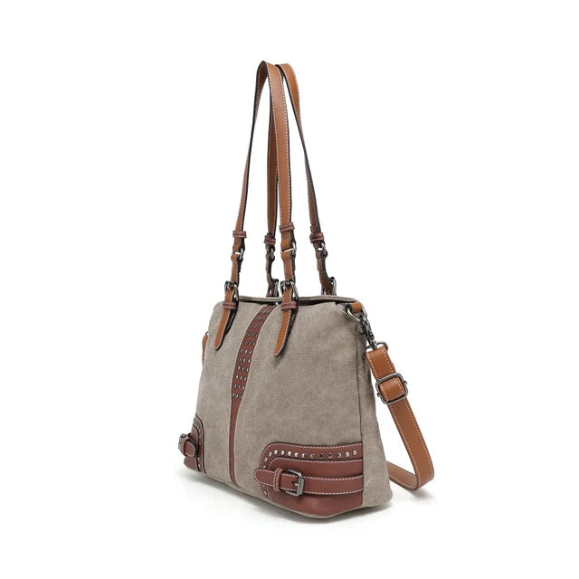 Aubrey Canvas Shoulder Bag