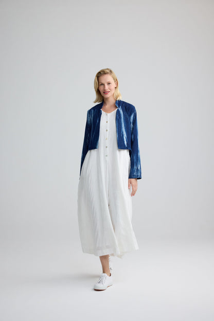 Aura Reece Double Muslin Cropped Jacket - Suttles & Seawinds