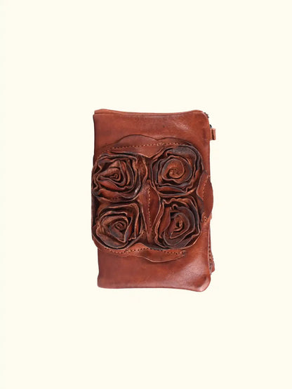 Ruth - Washed Leather Purse