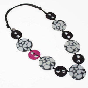 Sylca Designs - Round Resin Veda Necklace