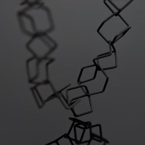 MAZE BRACELET - MATTE BLACK