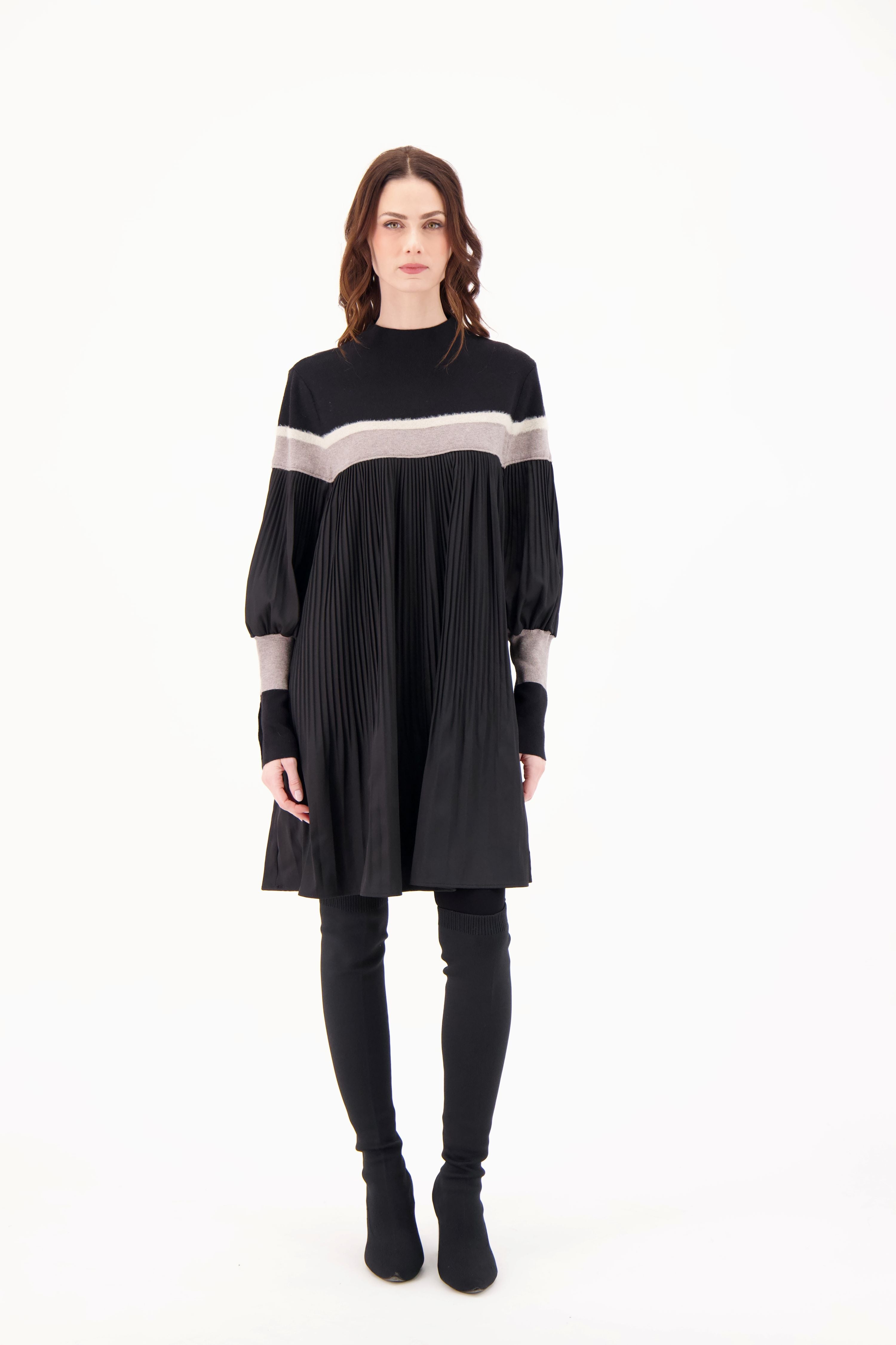 GABBY ISABELLA - PLEATED DRESS