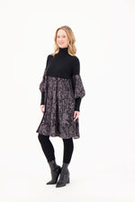 Load image into Gallery viewer, GABBY ISABELLA - PRINT PLEATED DRESS
