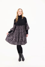 Load image into Gallery viewer, GABBY ISABELLA - PRINT PLEATED DRESS
