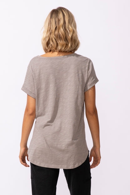 Cuff Sleeve High Lo - Suttles & Seawinds