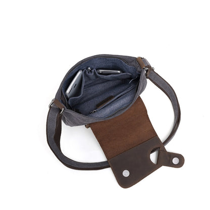 Sable Canvas Shoulder Bag - Suttles & Seawinds