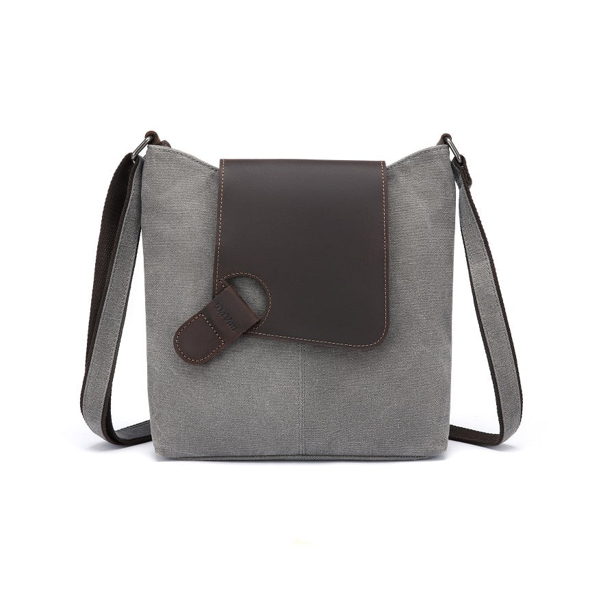 Sable Canvas Shoulder Bag - Suttles & Seawinds