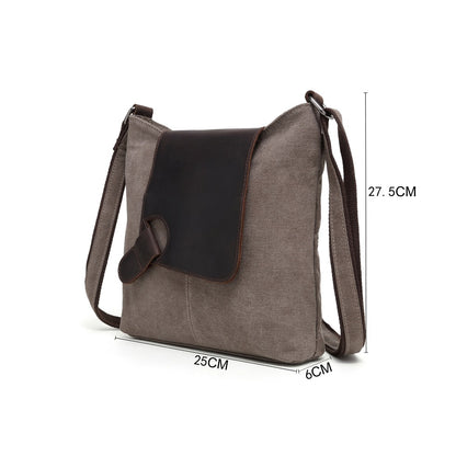 Sable Canvas Shoulder Bag - Suttles & Seawinds