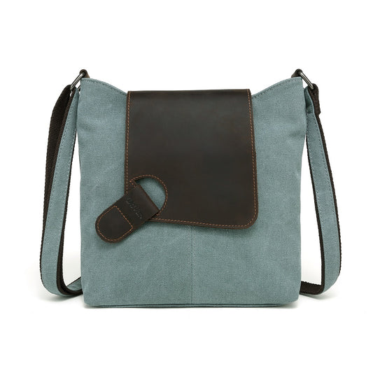 SABLE CANVAS SHOULDER BAG
