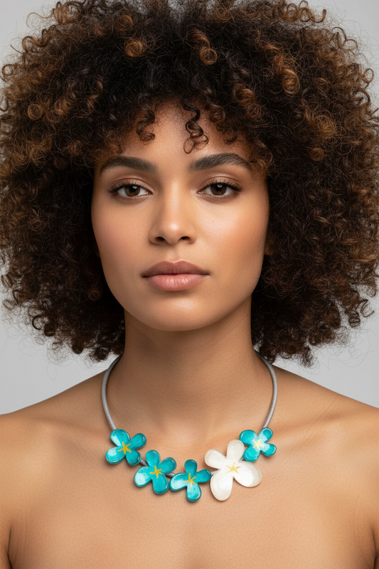 Hana 5 Bead Necklace