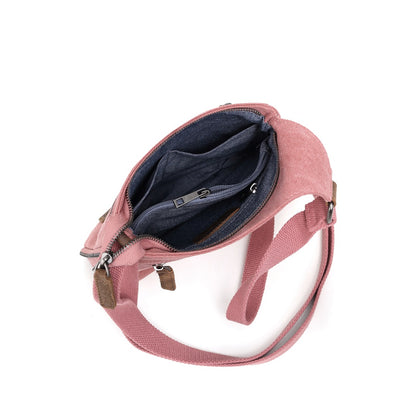 Canvas Crossbody Shoulder Bag - Suttles & Seawinds