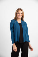 Load image into Gallery viewer, HABITAT - TRAVEL KNIT SHIRRED JACKET
