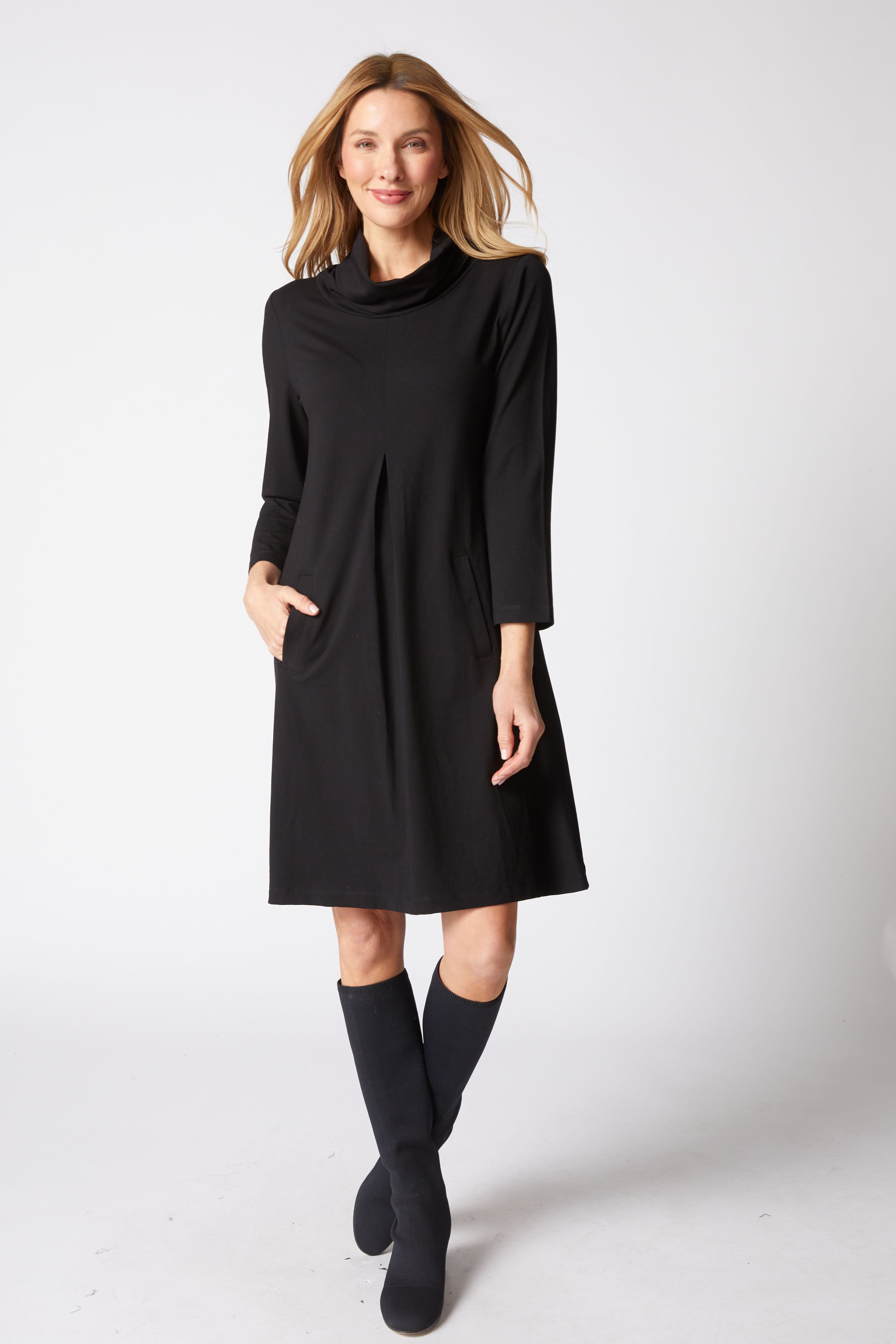 HABITAT - PLEAT FRONT DRESS