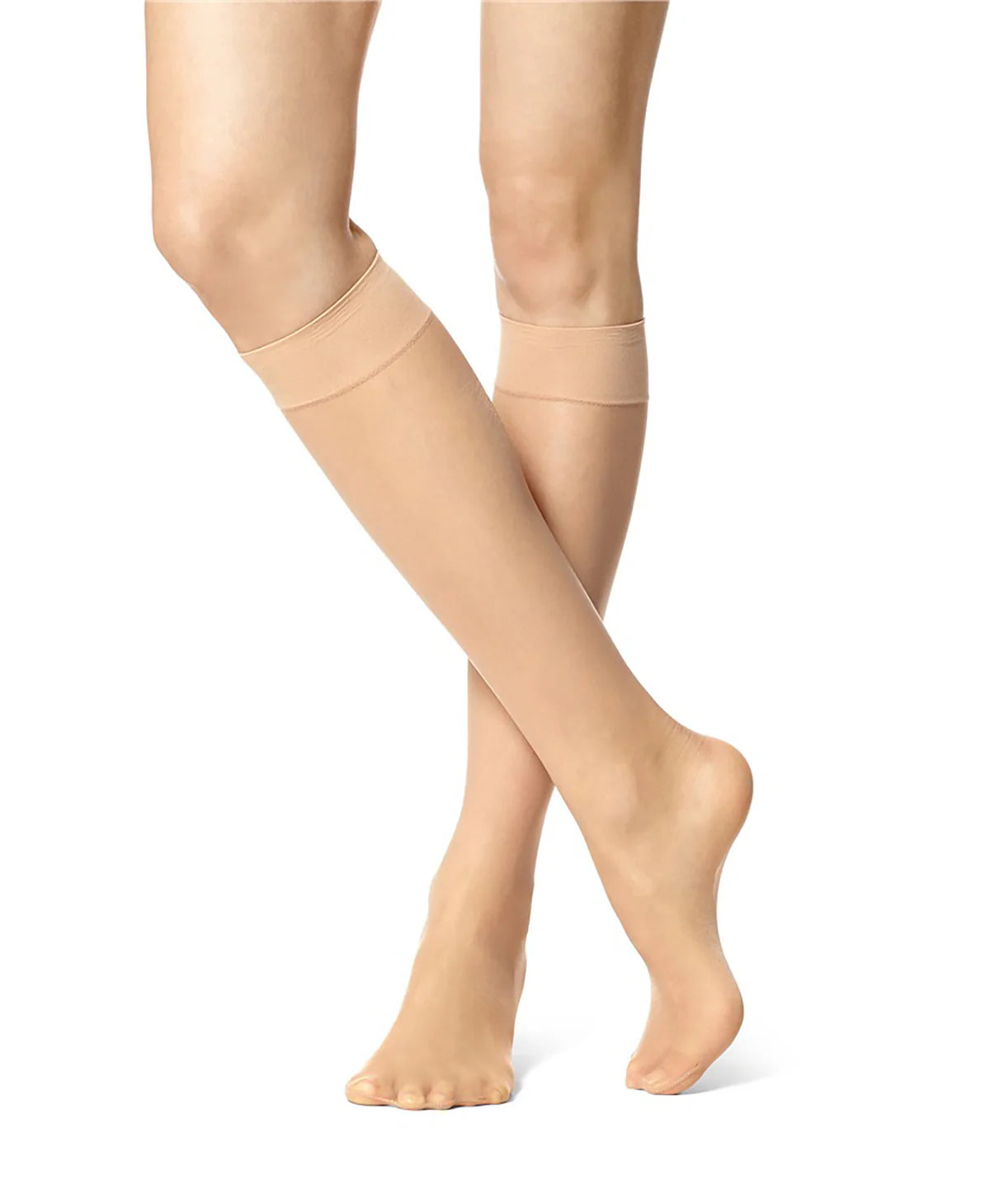 SHEER KNEE HIGH 2PK