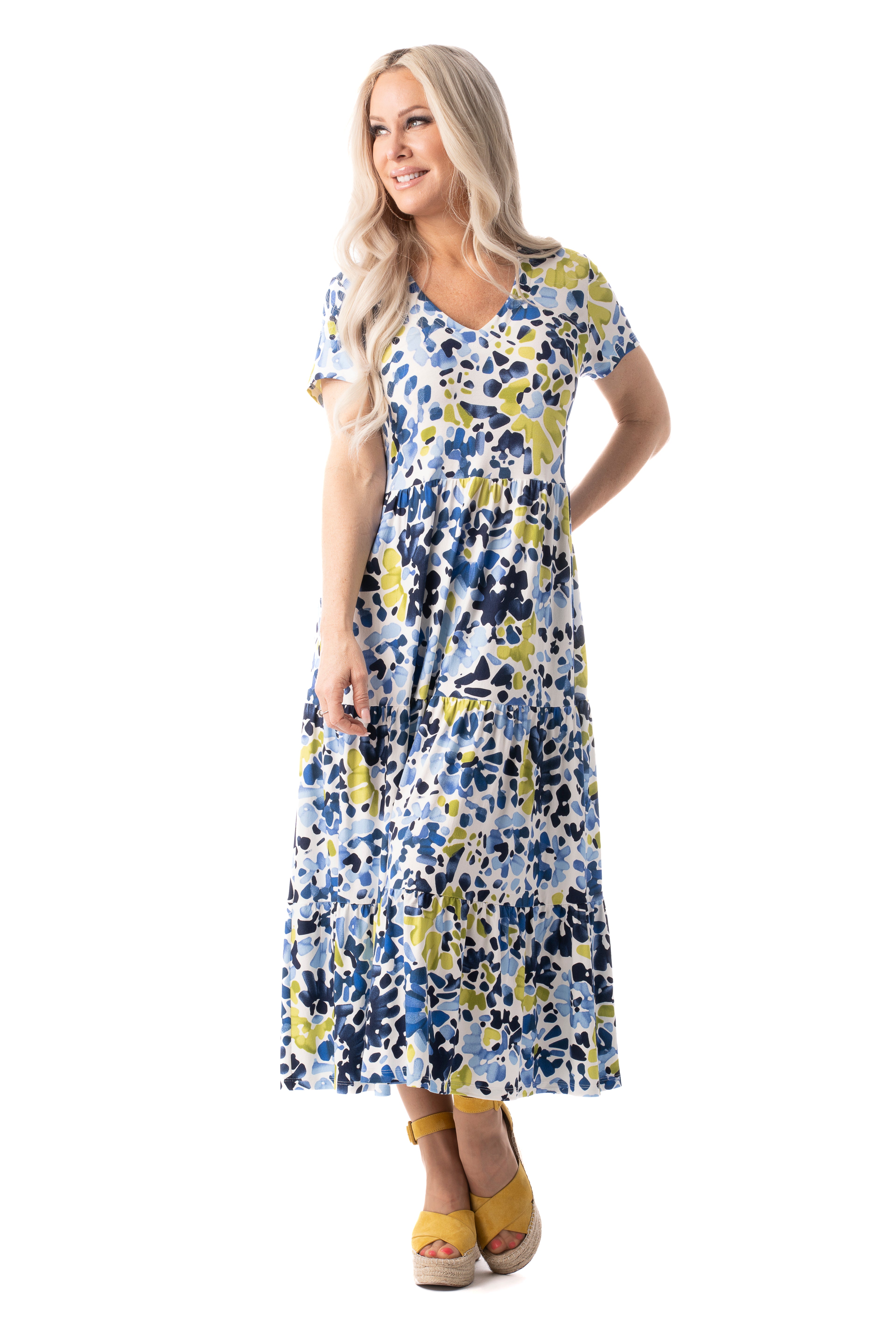 PURE ESSENCE - TIERED DRESS