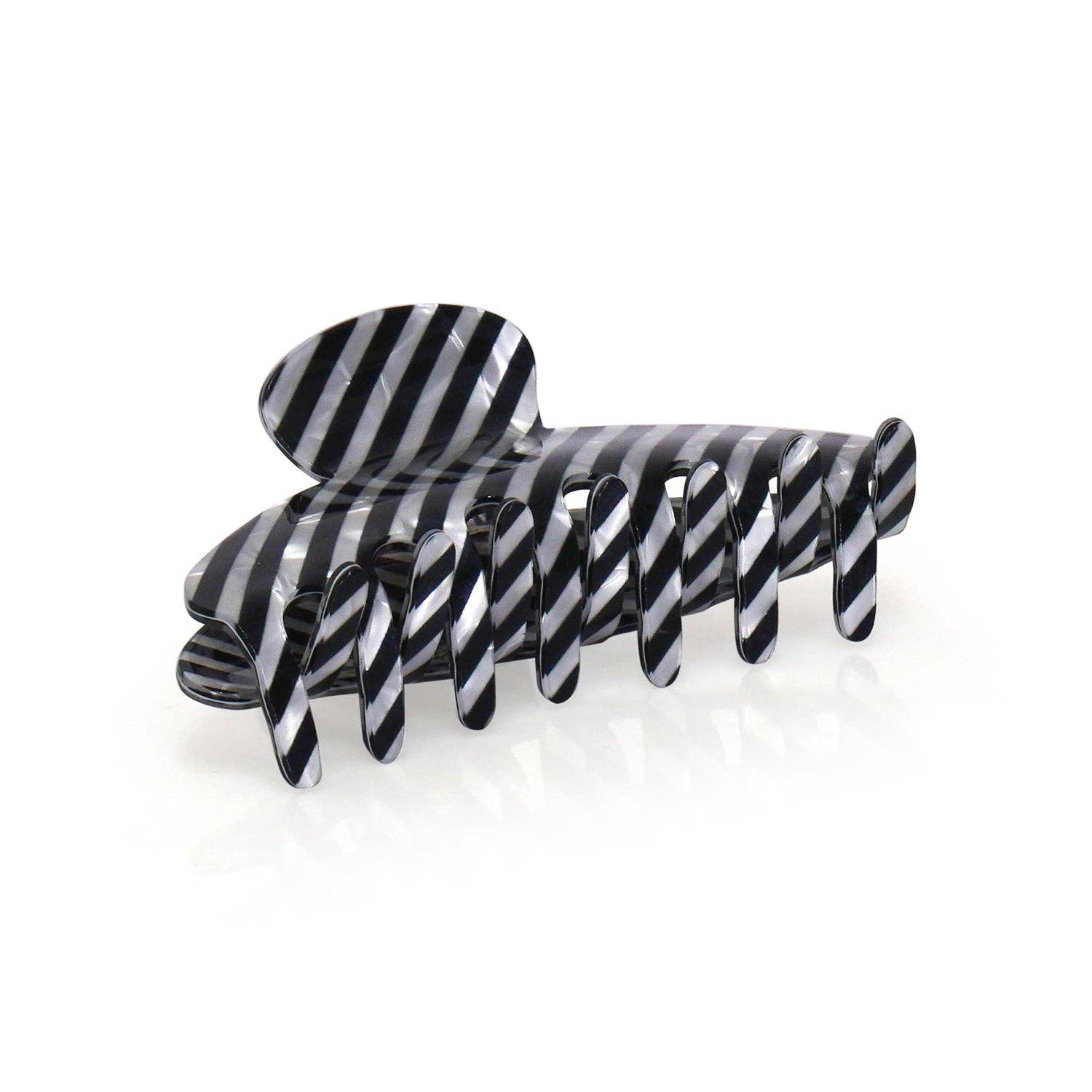 Stripe Acrylic hairclips - Suttles & Seawinds