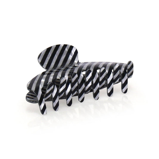 Stripe Acrylic hairclips - Suttles & Seawinds