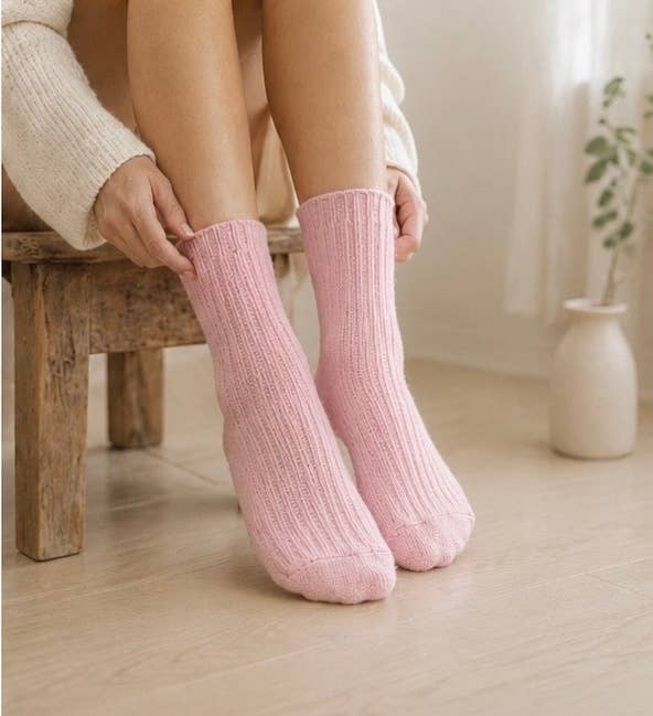 Cashmere Blend Womens Sock