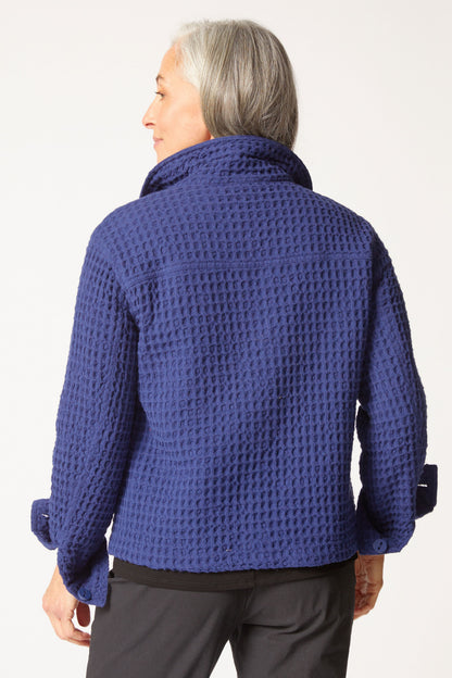 Washed Honeycomb Shacket - Suttles & Seawinds