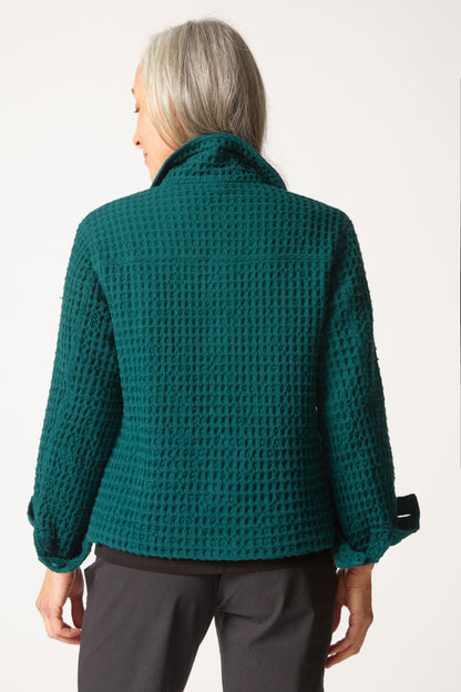 Washed Honeycomb Shacket - Suttles & Seawinds