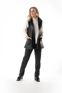 PURE ESSENCE - CABLE MOCKNECK