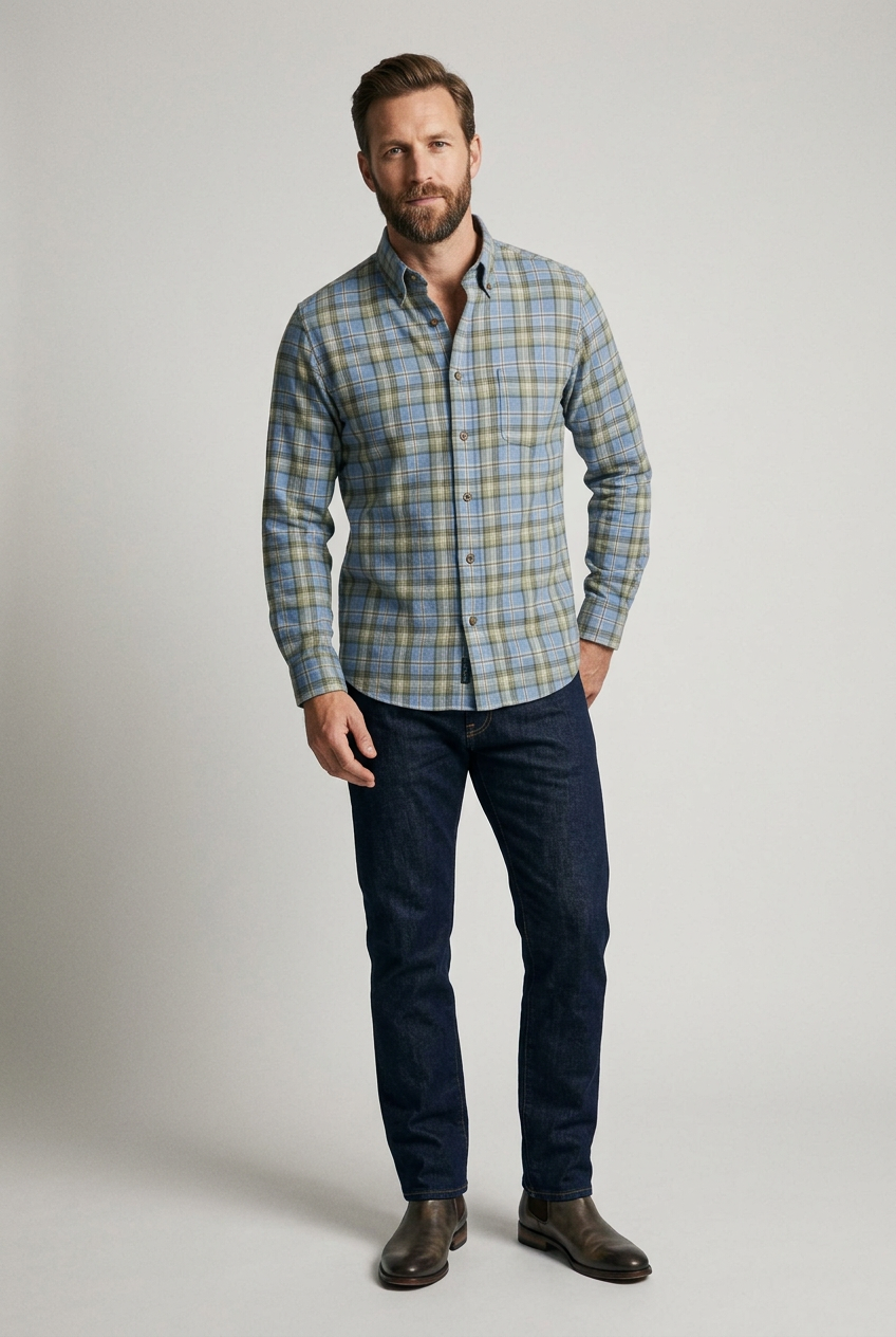 Men's 80/20 LS Button Down Shirt