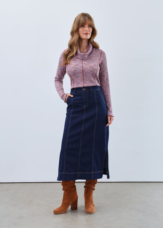FDJ - COLUMN MIDI SKIRT