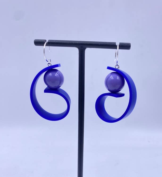 Samuel Coraux - Thinker earrings