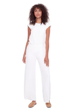 Load image into Gallery viewer, UP! - SOLID VEGAN SILK WIDE LEG PANT
