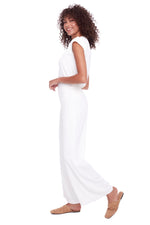 Load image into Gallery viewer, UP! - SOLID VEGAN SILK WIDE LEG PANT
