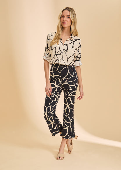 Suzanne Printed Boot Crop - Suttles & Seawinds