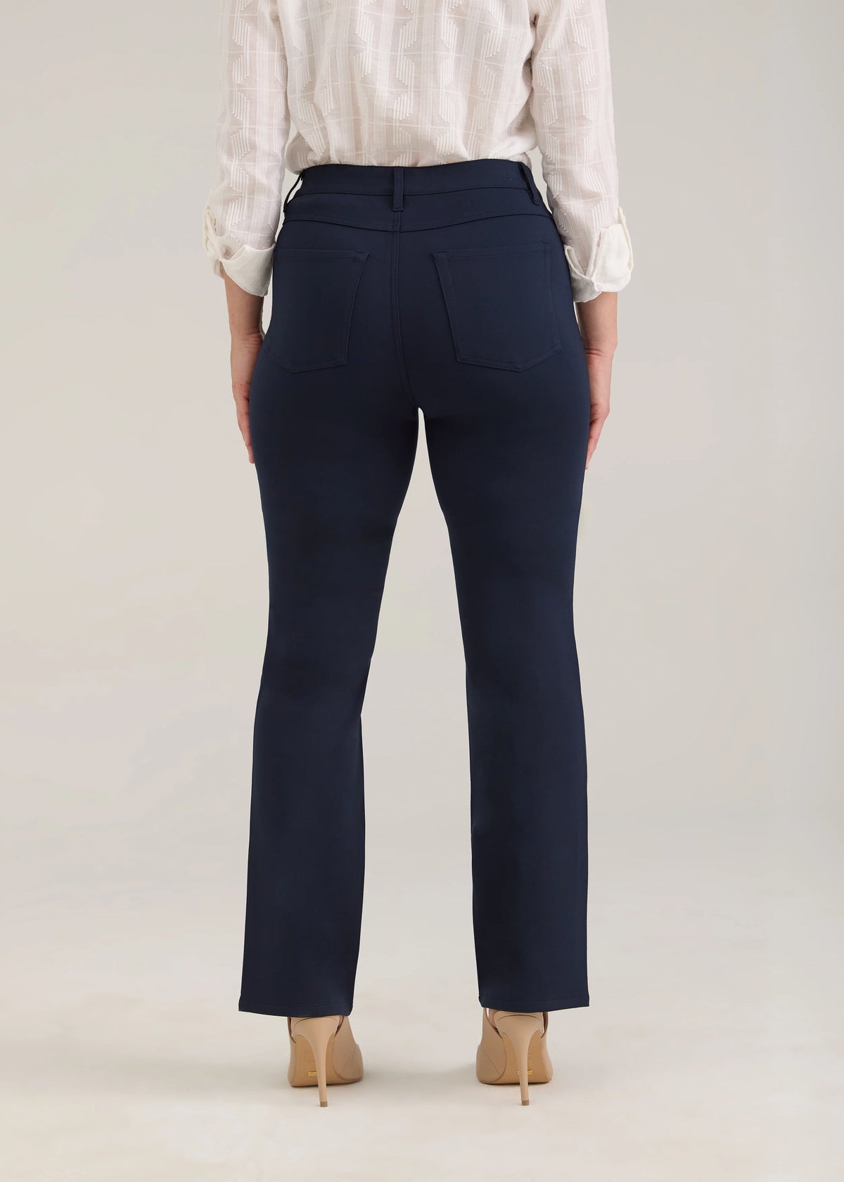 Suzanne Petite Straight Leg Denim -Navy