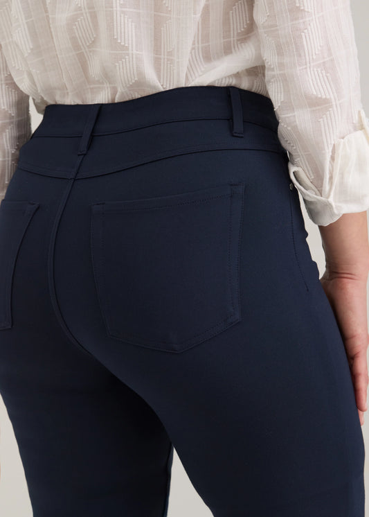 Suzanne Petite Straight Leg Denim -Navy