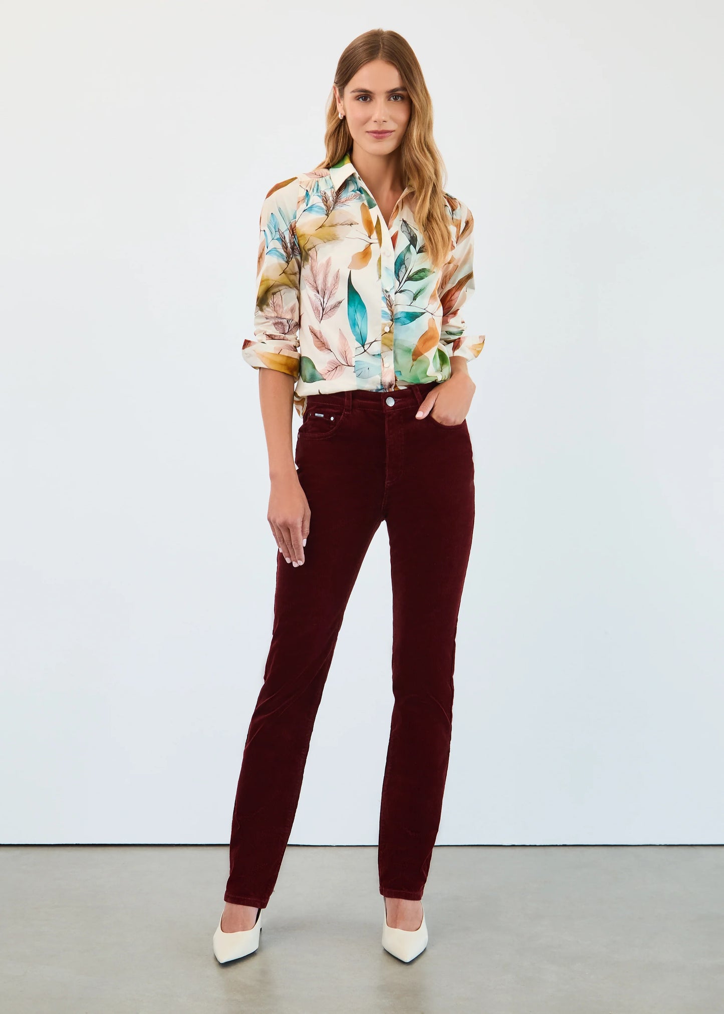 FDJ - SUZANNE  PETITE STRAIGHT LEG CORD