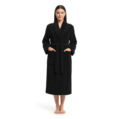 Terry Cotton Bathrobe 450 GSM - Unisex Plush Hotel & Spa - Suttles & Seawinds