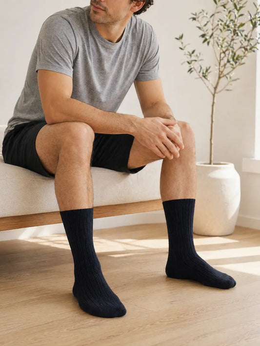 Cashmere Blend Mens Sock