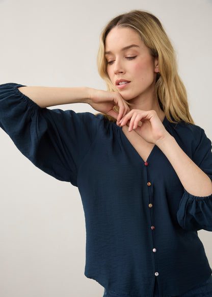 Colorful Button Shirt