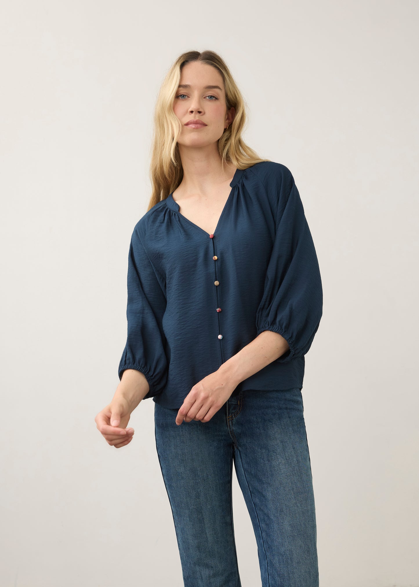 Colorful Button Shirt