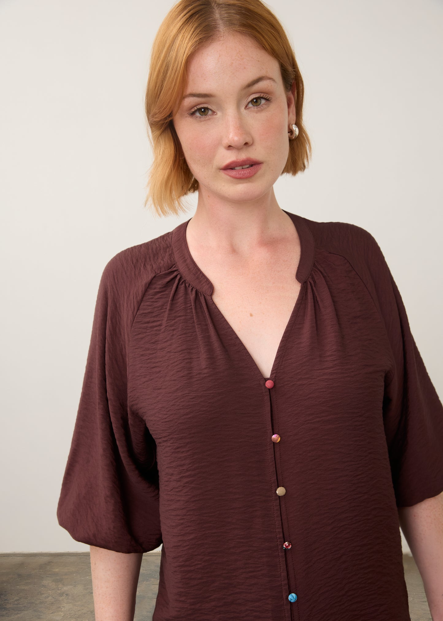 Colorful Button Shirt