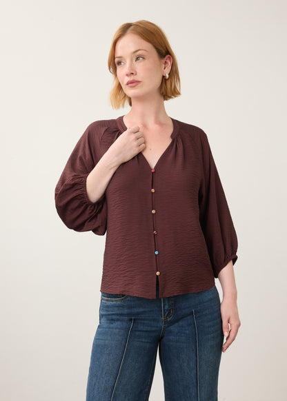 Colorful Button Shirt