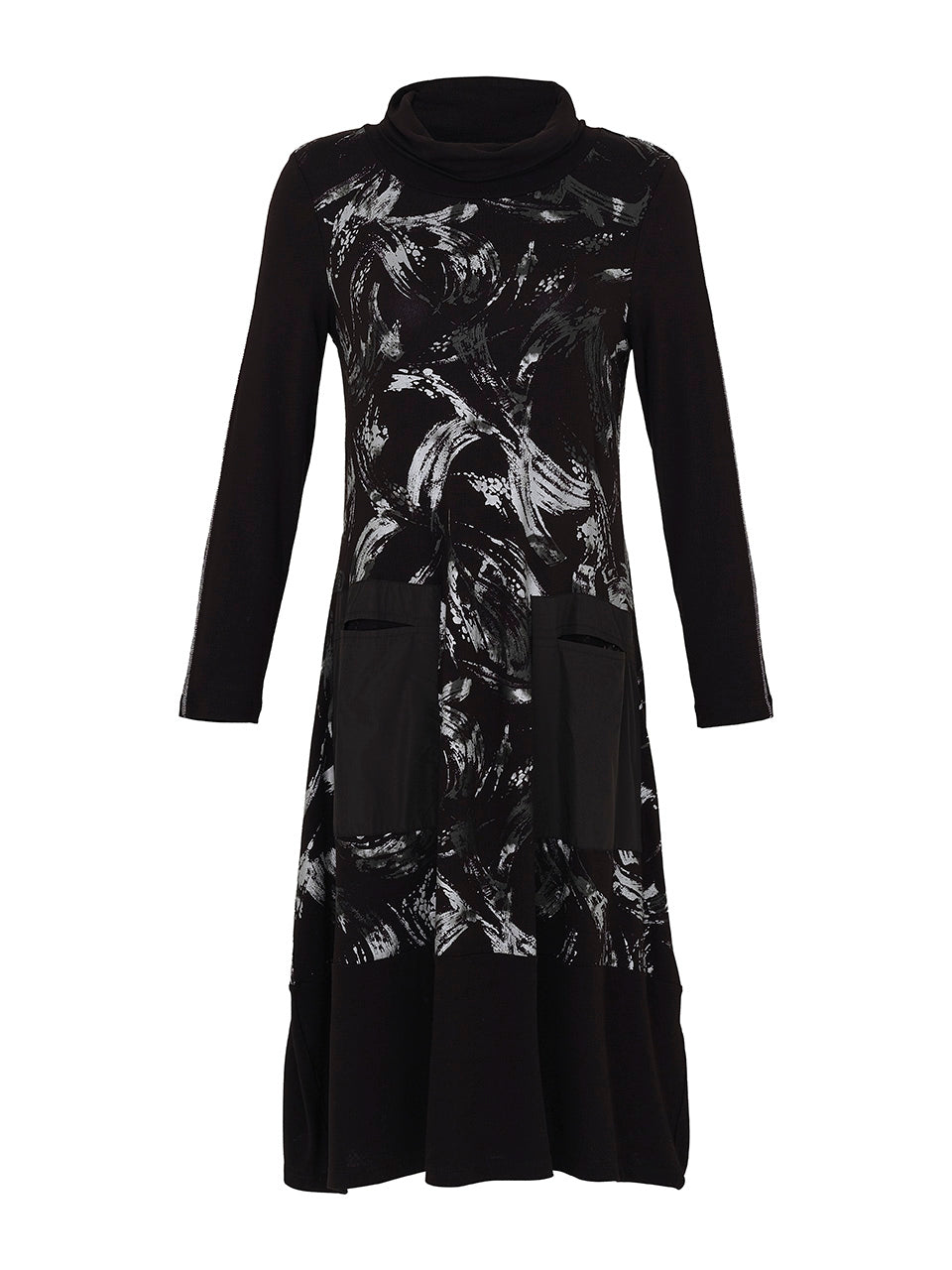 DOLCEZZA - BRUSH STROKES DRESS