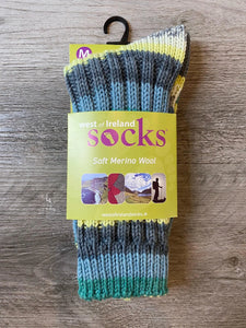 WEST OF IRELAND - SPACE DYED WOMENS SOCK