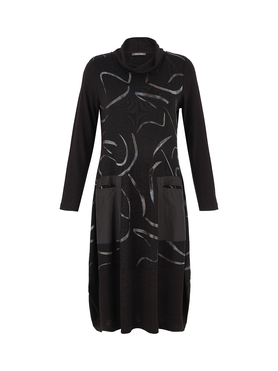 DOLCEZZA - COWL NECK DRESS