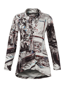 DOLCEZZA - ALLAYN STEVENS PRINT TUNIC