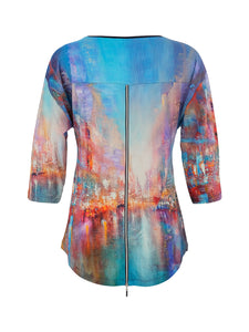DOLCEZZA - ANNETTE SCHMUCKER PRINT TOP