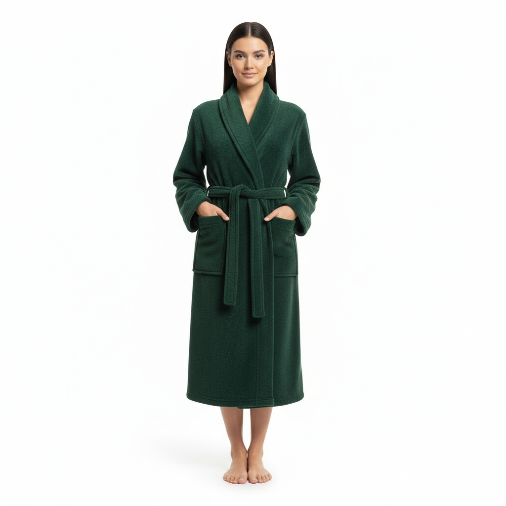 Terry Cotton Bathrobe 450 GSM - Unisex Plush Hotel & Spa - Suttles & Seawinds