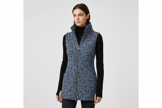 Zip Front Quilt Vest
