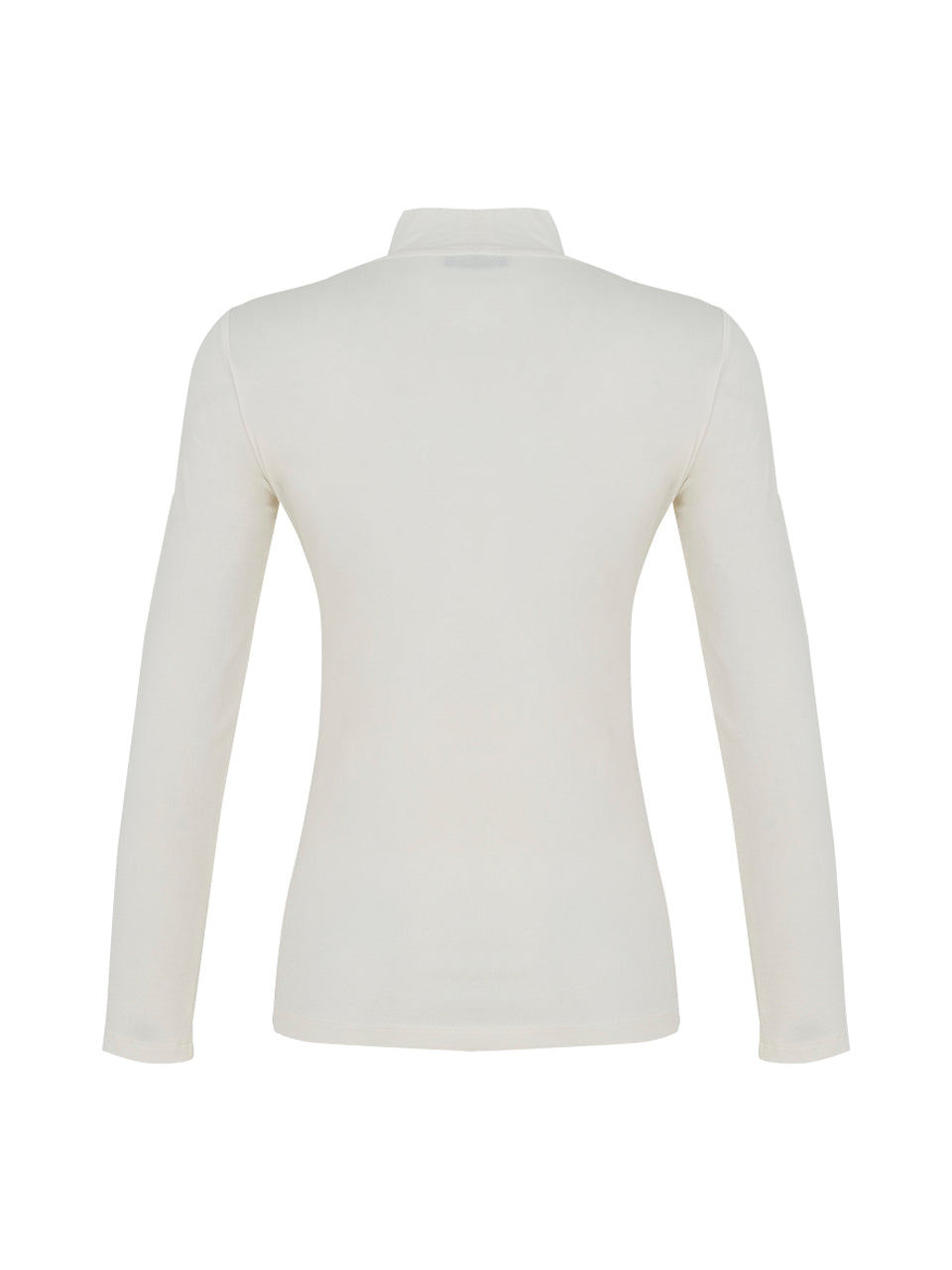 Fitted Mock Neck Top